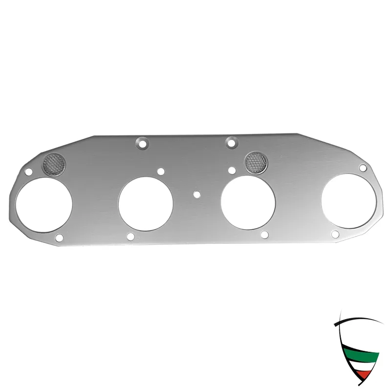 placa soporte carburadores 45 (alu)