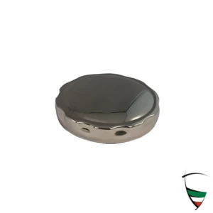 tappo benzina inox, chiusura a baion.