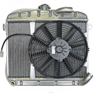 Kühler Aluminium GT 2. Serie mit Lüfter u. Kühlerdeckel