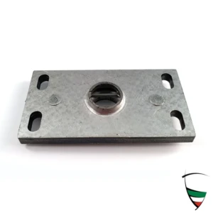 placa cierre capo motor