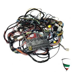 Kabelbaum vorne Spider 1990-93 Vergaser, mit Leuchtweiten regul. incl. Sicherungskasten