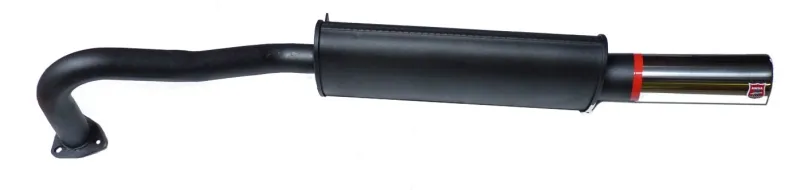 silenciador terminal Spider, contera 70 mm, 90-93, con aprobación