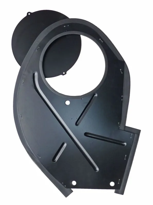 placa para-fango Aluminio del. izq. 66-89 (entre la rueda del. y el faro)