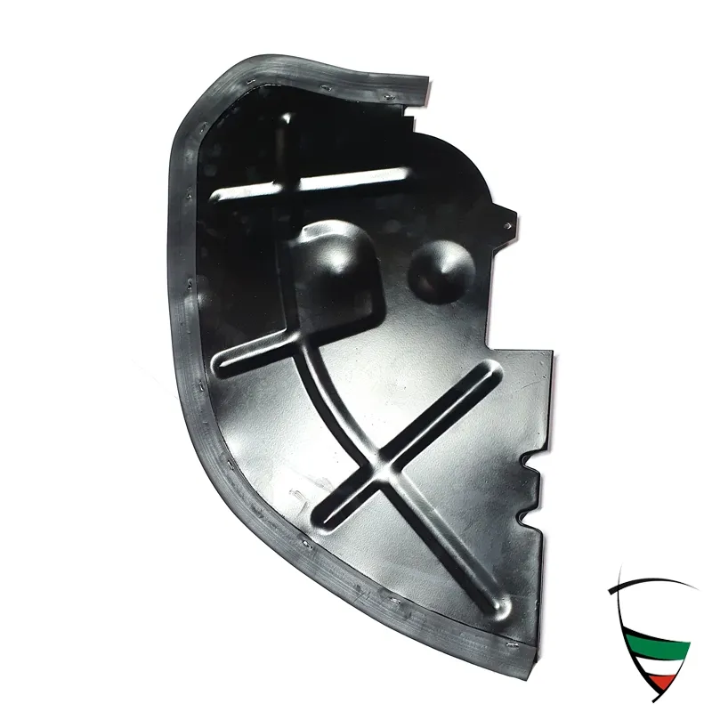 placa para fango Aluminio post. der. GT Bertone 63-77 (entre la rueda del. y la puerta)
