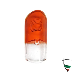 tulipa intermitente del. der., scalino, naranja-blanco