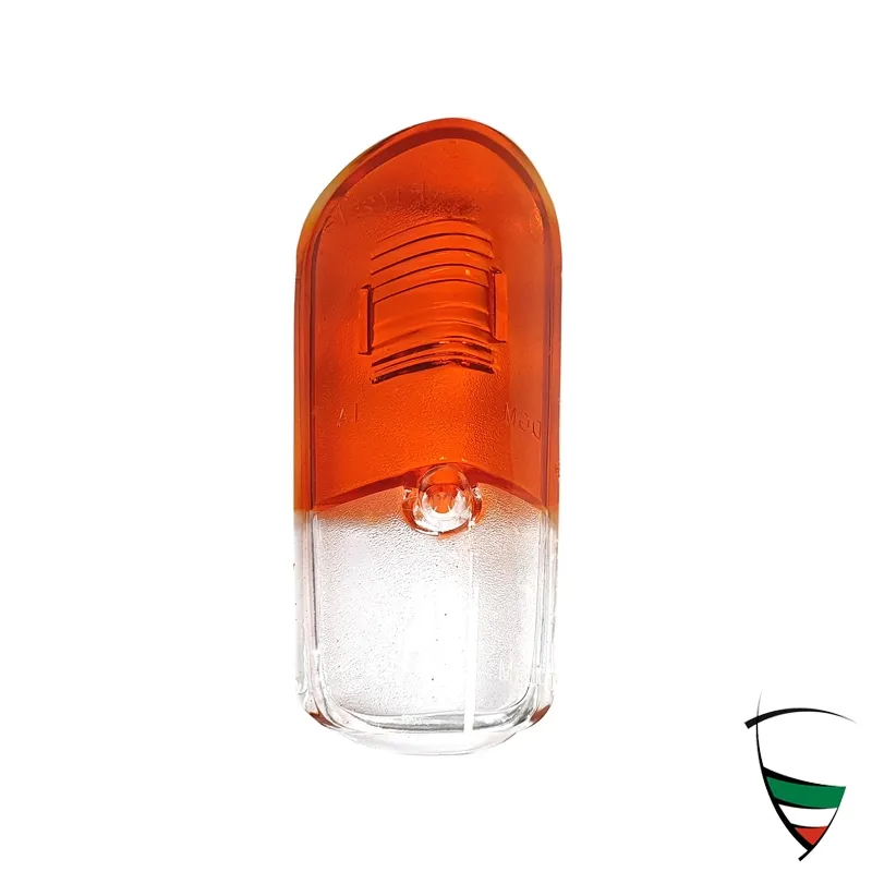 tulipa intermitente del. der., scalino, naranja-blanco