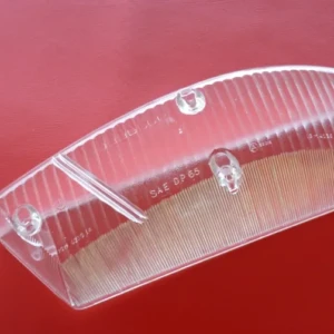 Blinkerglas Duetto weiß/weiß links