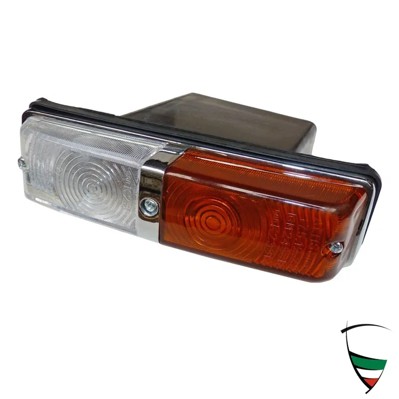 intermitente Giulia 63-74 izq. Altissimo naranja-blanco (con barra cromada)