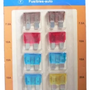 lote de fusibles 2x7.5A, 2x10A, 3x15A 1x20A, 1x25A, 1x30A