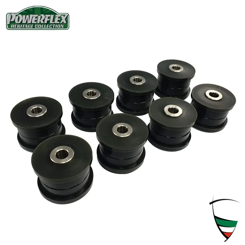 HERITAGE Poliuretano delantero Tie Bar Bush para Alfa 33 Alfasud Sprint Arna Set: 4 piezas
