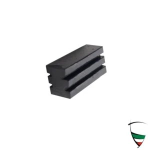 bloque caucho vidrio custodio GT