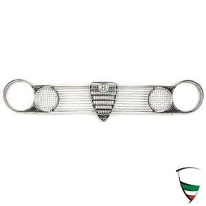 Kühlergrill Giulia TI 1-Teilig 2 Scheinwerfer Edelstahl Racing
