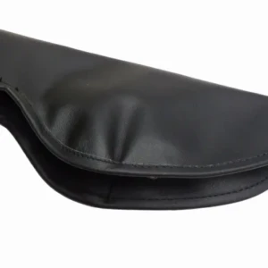 fuelle cuero negro palanca de frene de mano Spider 70-86 con botone presion