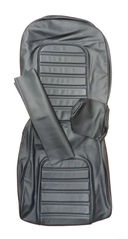 Sitzbezug Leder Spider 78-82 Quern. schwarz