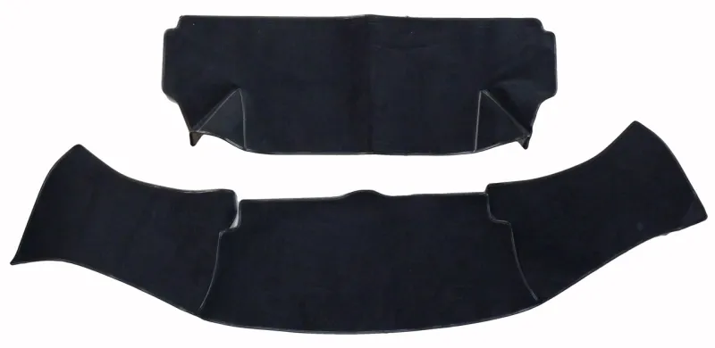 Teppichsatz Spider 90 schw. Innenraum hinten
