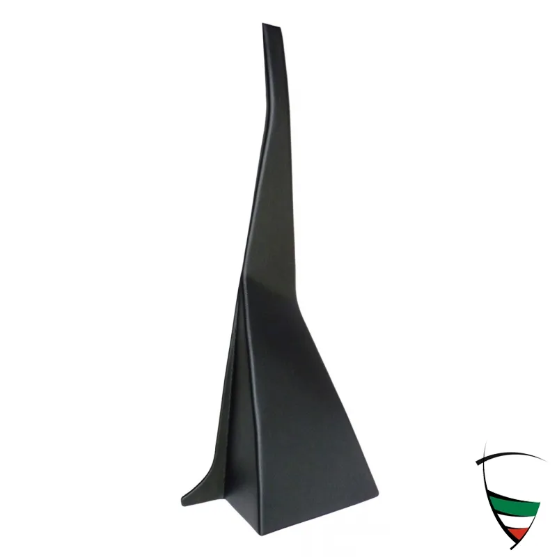 vestido pilar central der. Spider 70-83, negro, en plastico con cubrimiento en Skay