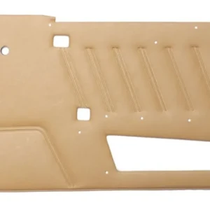 vestido de puerta beige der.
