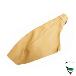 fuelle cuero beige palanca de freno de mano Spieder 87-93