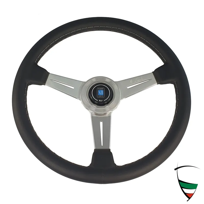 volante cuero negro nardi 365mm sin T▄V