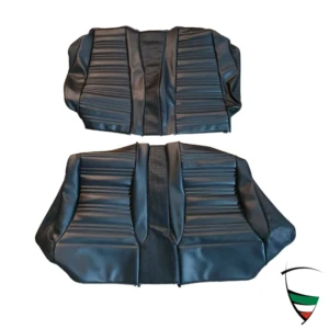 vestido asiento (asiento trasero) GT 1750 69-72 skai negro 2da serie