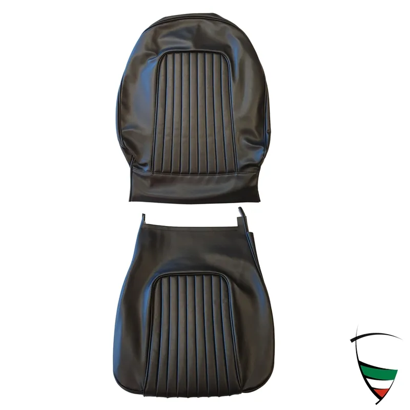 vestido asiento skai negro Spider 66-69 (respaldo rigido)
