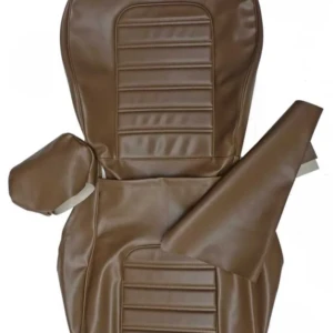 vestido asiento skai avellana costura (reposacabeza 25cm Spider 2000 1983-89 1600 83-89