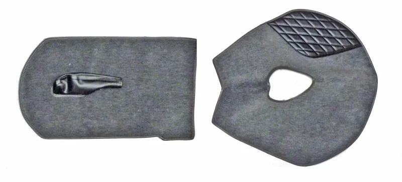 Getriebe-Kardanwellenabdeckung Spider 66-69 (Teppich grau) mit Handbremsstockabdeckung