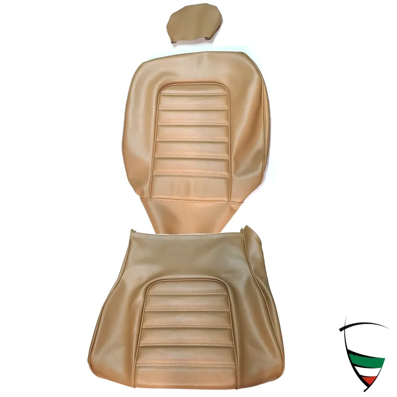 Sitzbezug Spider 1984-89, Kunstleder, beige