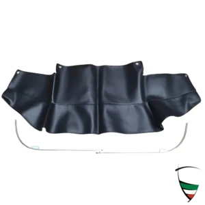 cubre capota Spider RH 66-69, negro, Skai enlace separado