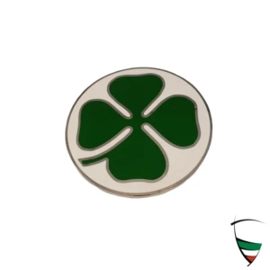 trebol blanco/verde izq.
