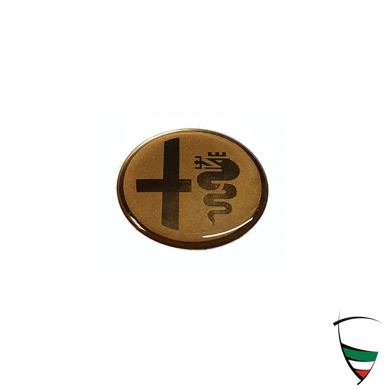 Alfa Romeo Emblem für nabe Gold Spider, Guilia, GT