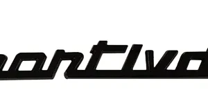 letra sportiva con trébol en el lado negro 148x28mm Giulietta de 2010