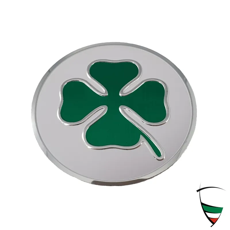 Emblema trébol metálico para cubo de volante otro D55mm autoadhesivo