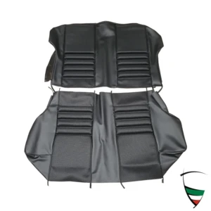 vestido asiento (asiento trasero) 1750 GT 67-69 skai negro 1ra Serie