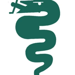 adesivo Alfa serpiente verde 140mm