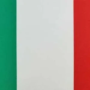 adesivo bandera intaliana 120mm