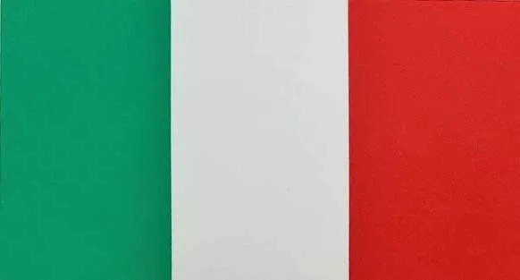 adesivo bandera italiana 160mm