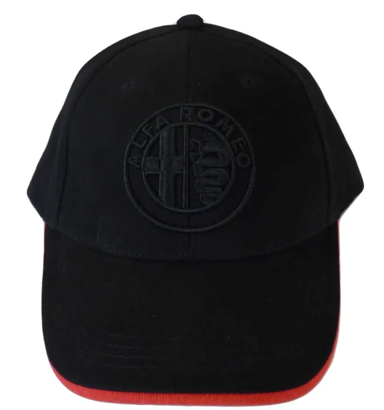Base Cap schwarz Alfa