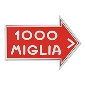 adesivo Mille Miglia (modelo pequeno)