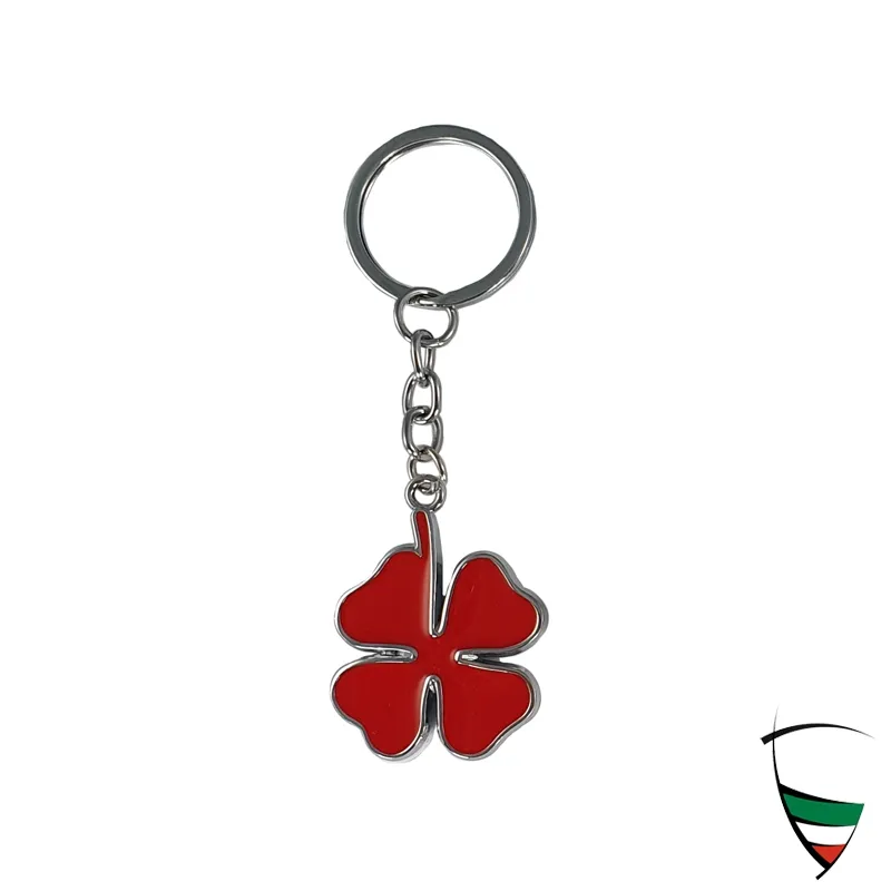 Llavero Trébol rojo