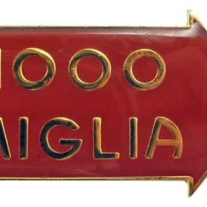 platita Mille Miglia clor oro 46x27mm