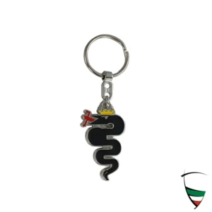 llavero serpient negro