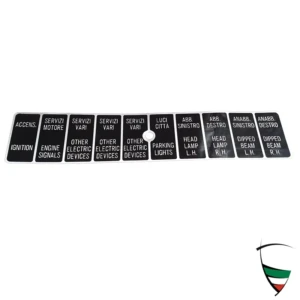 adhesivo caja de fusibles Giulia 64-69