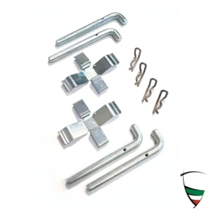 kit fijacion pastillas de freno trasero 116 para 20641,20912