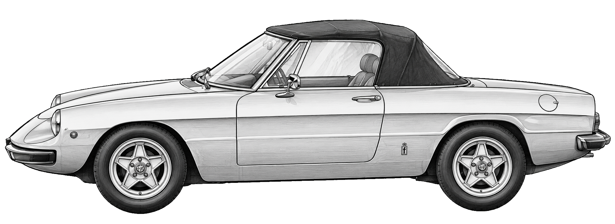 Alfa Romeo Spider clásico